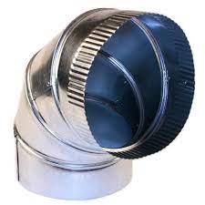 3 90 Degree Adjustable Duct Elbow Galvanized Sheet Metal Flexible Duct Gas And Electric