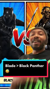 Didnt even mention Blades healing factor, yeah Blade for the W, 😅 But let  me know if im tripping who taking the W Blade or Black Panther  #Blerd#Marvel#comics#blade#blackpanther#MCU#fight#foryou#foryou...