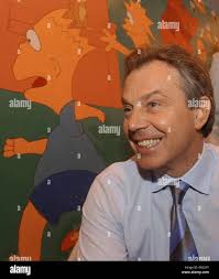 Cherie blair and her children hi-res stock photography and images