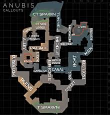 This map overview outlines all of the current callouts for inferno. Anubis Map Callouts Globaloffensive