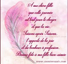 Voici des exemples de textes d'anniversaire qui lui donneront le sentiment d'être précieux à vos yeux. Joyeux Anniversaire Pour Ma Fille Archives Joyeux Anniversaire
