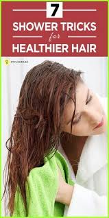 Best Shower Tips To Keep Your Hair Healthy And Frizz Free Keeping Hair Healthy Healthy Shiny Hair Frizzy Hair Tips