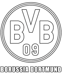 Malvorlage bvb logo coloring and malvorlagan. Borussia Dortmund Logo Coloring Page Topcoloringpages Net