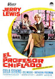 El Profesor Chiflado El Profesor Chiflado Afiche De Cine Peliculas De Comedia