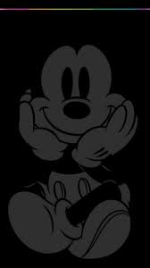 Black Minnie Mouse Image Mickey Mouse Pictures Mickey Mouse Wallpaper Minnie Mouse Images