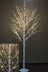 7 Foot White Birch Tree 240 Warm White Led S From The Light Garden White Birch Trees Birch Tree Decor Tree Lighting