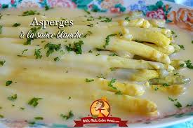 Asperges A La Sauce Blanche Sauce Blanche Recettes De Cuisine Recette De Plat