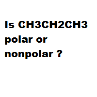 However, to determine if ch4 is polar we consider the. Ch3ch2ch3 Polar Or Nonpolar Determine Whether The Molecule Ch2chch3 Is Polar