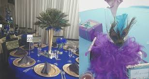 See more ideas about peacock, peacock wedding theme, wedding. Peacock Themed Venue Decorations For Your Quince Quinceanera