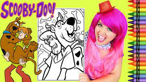 Perfect for color mixing and from the manufacturer. Coloring Scooby Doo Shaggy Giant Coloring Page Crayola Crayons Kimmi The Clown Youtube