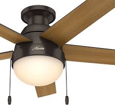 The range offers great value with options for every budget. Lamps Lighting Ceiling Fans Hunter Fan 46 Inch Contemporary Matte Black Indoor Ceiling Fan With Light Kit Ceiling Fans