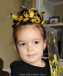 Diy Beehive Hair Do A Diy Halloween Costume Idea Halloween Kids Kids Hairstyles Halloween Costumes For Kids