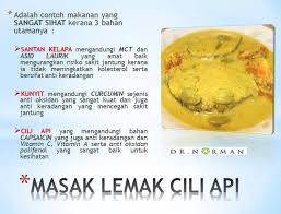 Berikut ini daftar makanan yang mengandung kolesterol tinggi untuk anda hindari. Rugi Tak Kahwin Orang Negeri Sembilan Dr Kongsi Masak Lemak Cili Api Makanan Sihat Menyihatkan Remaja