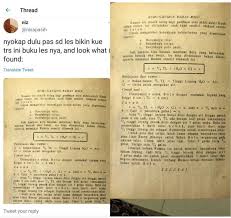 Bikin Warganet Geleng Geleng Viral Resep Kue Jadul Pakai Rumus Matematika