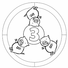 Und die malvorlagen mit den tierischen zahlenbildern helfen spielerisch das zählen zu erlernen. Zahlen Mandalas Fur Kinder Novocom Top