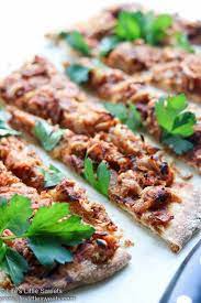 Jackfruit Pizza Homemade Pizza Dough Ready Made Seasoned Jackfruit Recipe Homemade Pizza Pizza Recipes Homemade Jackfruit Recipes