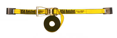 How to use ratchet straps without hooks. 2 X 45 Ratchet Strap With Flat Hooks Made In The Usa