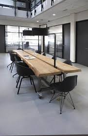 Light Oak Wood Floors Spaces 15 Ideas Office Interior Design Workspace Design Industrial Office Design