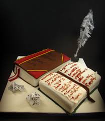 It S Your Life Book Cakes For Business Event Hand Painted Book Quill Book Cakes Business Events Hand Painted