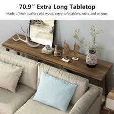 A living room is a central part of the home. Extra Long Sofa Table Solid Wood Behind The Sofa Table On Sale Overstock 30115198