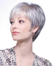 Streaky blonde highlights over the chocolate brown base provide richness and 3d texture. Short Haircuts For Gray Hair 14 Hairstyles Haircuts
