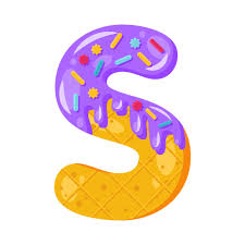 Find images of letter s. Donut Cartoon S Letter Vector Illustration Biscuit Bold Font Style Glazed Capital Letter With Icing Tempting Flat Design Typography Waffle Alphabet Pastry Bakery Isolated Clipart 4436987 Vector Art At Vecteezy