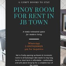 Room for rent at d'pristine medini. Pinoy Room For Rent Jb Town Posts Facebook