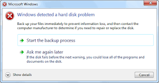 Generated by system error such as registry error. Fix Windows Detected A Hard Disk Problem Without Losing Data