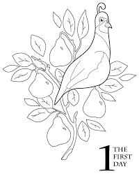 The twelve days of christmas song actually refers to the period after christmas from december 26th until january 6th, but teachers may like to use these twelve preschool art ideas during december. The 12 Days Of Christmas Coloring Book Scholastic Parents