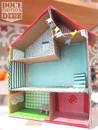 Neato Cardboard Dollhouses Diy Doll Diy For Kids Cardboard Dollhouse