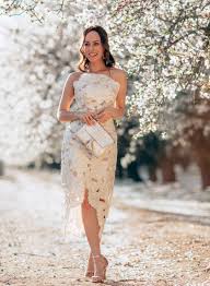 See more pics of almond orchards in my photo stream. Ivory Lace Dress In An Almond Orchard Sydne Style