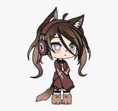 Whether you want a side ponytail, pigtails, a bubble ponytail, or braids incorporate into your pony, the options are limitless. Gachalife Gacha Edit Cute Girl Dog Black Red Gacha Life Cute Girl Hd Png Download Transparent Png Image Pngitem