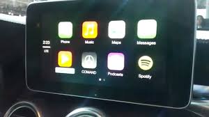 Ihs Auto Reviews Apple Carplay In The 2015 Mercedes Benz C Class Youtube