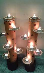 Diwali Decoration Ideas Diwali Diy Diwali Decorations At Home Diwali Diya Decoration