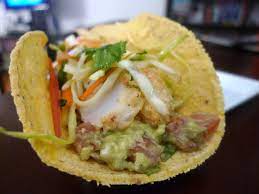 Spread the tortillas with a little spicy mayo, then place the salad and fish down the centre. Baked Fish Tacos Food Comas