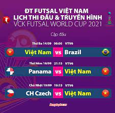 Lịch thi đấu bóng đá euro 2021 hôm nay. Lá»‹ch Truyá»n Hinh Trá»±c Tiáº¿p Fifa Futsal World Cup 2021