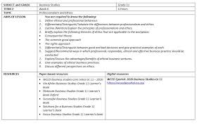 This publication is licensed under the terms of the open government licence v3.0 except where otherwise stated. Fet Gr 11 T2 Week 6 Business Studies Wced Eportal