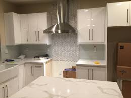 dream kitchen: white gloss euro cabinets