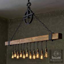 We did not find results for: Buy Hand Crafted The Dunsmuir Wood Beam Chandelier With Vintage Style Edison Bulbs Made To Order From Moonshine Lamp Co Custommade Com