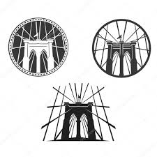 The brooklyn bridge is one of the oldest suspension bridges not only in new york city, but the entire united states. Vektorgrafiken Brooklyn Vektorbilder Brooklyn Depositphotos