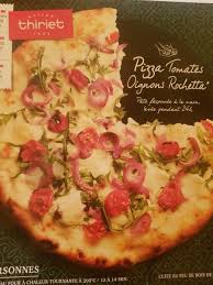 Pizza tomates oignons rocketta - Thiriet
