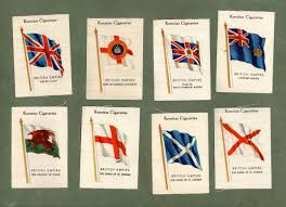 For the only nation that has no representation on the red, white, and blue we are now told to accept its pride and place above the red, white, and green. Collctable Tobacco Cigarette Cards Set Kensitas Silk British Empire Flags