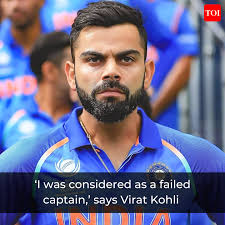 I was considered as a failed captain': #ViratKohli