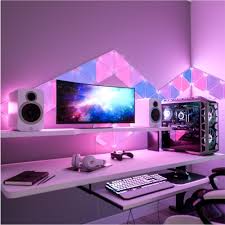 You could glue wall hooks onto the tile as well, or use adhesive strips for lighter pieces. Products Nanoleaf Light Panels Usa Consumer Iot Led Smart Lighting Products