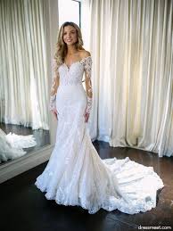 Mermaid Sweetheart Long Sleeve Lace White Wedding Dresses Hochzeitskleider Vintage Hochzeitsklei In 2020 Wedding Dress Trends Wedding Dresses Lace Wedding Dresses