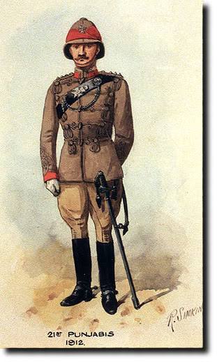 Indian Army: Bengal: Infantry: 21st Punjabis