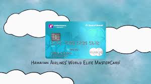 Never the less, should you find yourself looking to apply for this card please scroll down and utilize our application guide to ensure the process is completed swiftly. The Bank Of Hawaii Hawaiian Airlines World Elite Mastercard Youtube