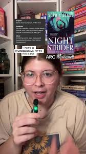 I think the trick to filming reviews is to just do it immediately after  finishing the book . . . . . . . . #Booktok #BookReview #Nightstrider  #SophiaSlade #OrbitBooks #Fantasy #Arc