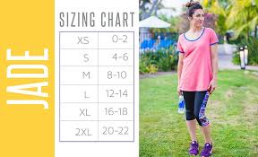 jade size chart lularoe amanda lee richardson meyer