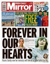 Check spelling or type a new query. Irish Daily Mirror 2021 07 06
